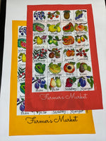 Load image into Gallery viewer, Farmer&#39;s Market Tea Towel
