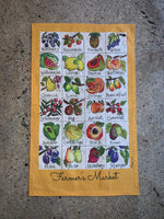 Load image into Gallery viewer, Farmer&#39;s Market Tea Towel
