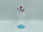 Load image into Gallery viewer, Frosty Snowman Hand-painted Glassware
