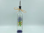Load image into Gallery viewer, Hand-Painted Olive Oil Bottle – 16 oz Dispenser
