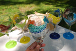 Load image into Gallery viewer, Mermaid Hand Painted Wine Glasses
