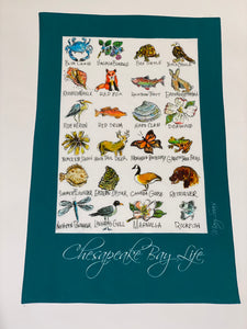 Chesapeake Bay Life Tea Towels