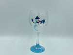 Load image into Gallery viewer, Frosty Snowman Hand-painted Glassware

