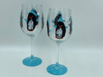 Load image into Gallery viewer, Penguins Hand-painted Glassware
